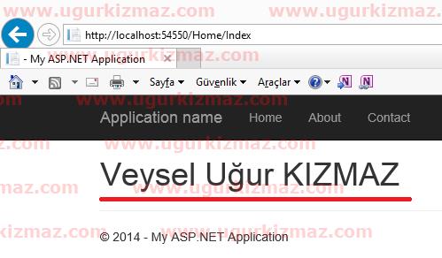 Asp.Net MVC 5 Session Kullanımı